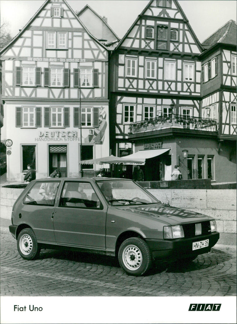 Fiat Uno - Vintage Photograph