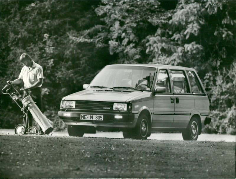 1983 Nissan Prairie - Vintage Photograph