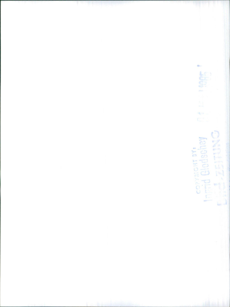 MG car on road test - Vintage Photograph