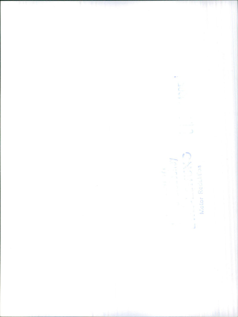 MG car on road test - Vintage Photograph