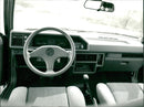 MG car dashboard view - Vintage Photograph