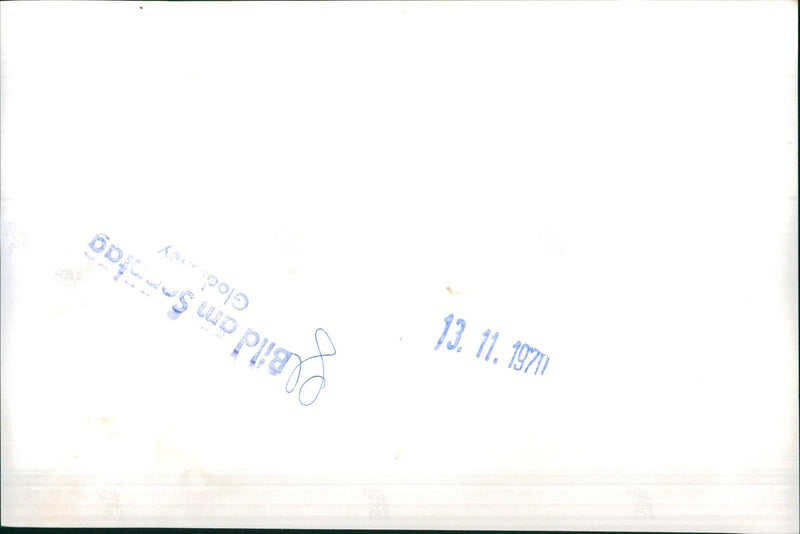 A car on a road test - Vintage Photograph