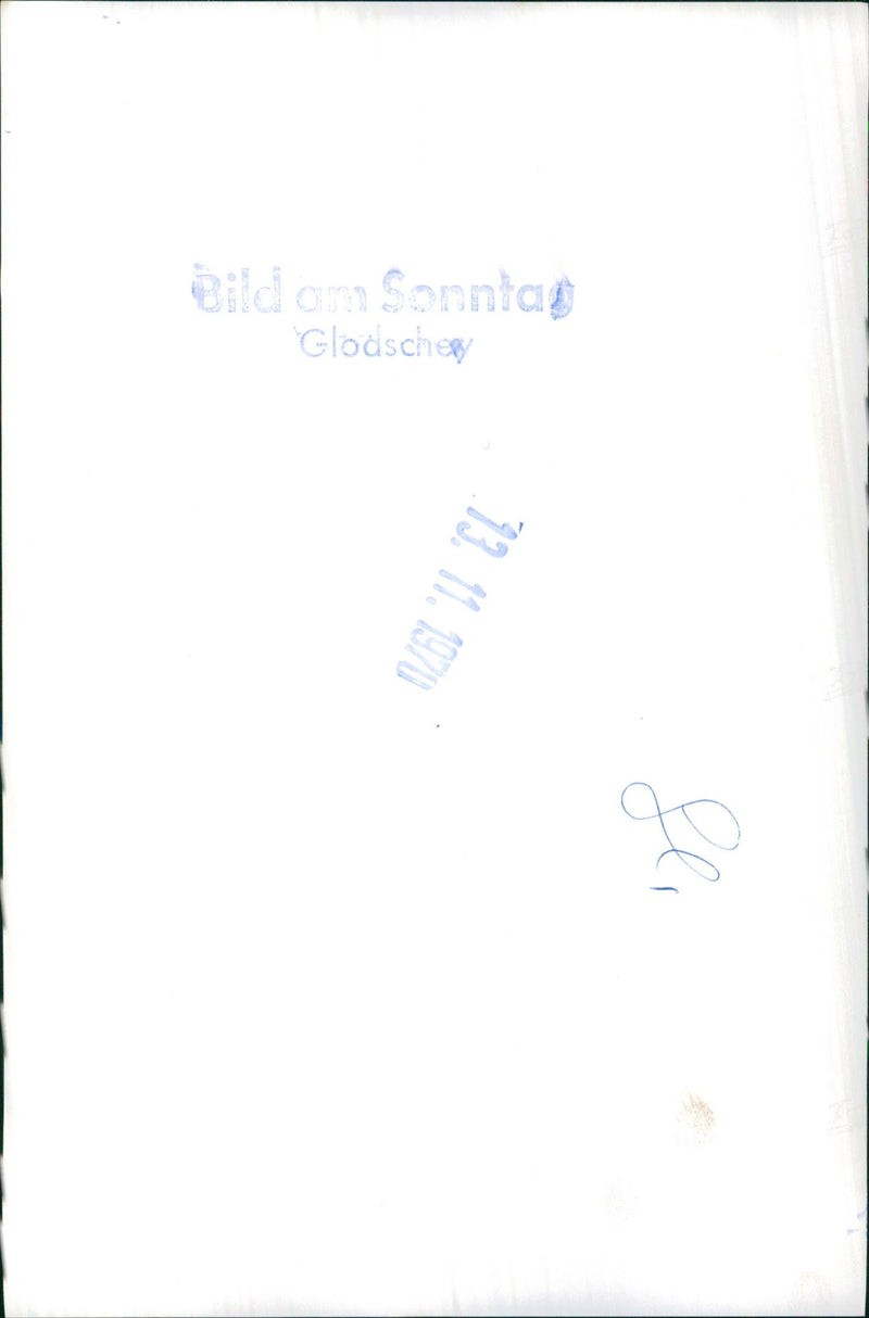 Car engine - Vintage Photograph