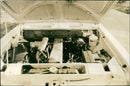 Car engine - Vintage Photograph