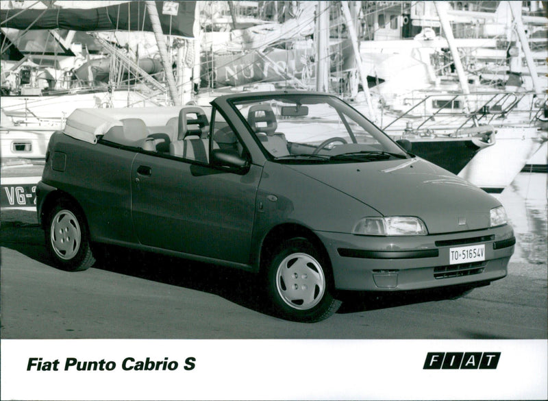 Fiat Punto Cabrio S. - Vintage Photograph