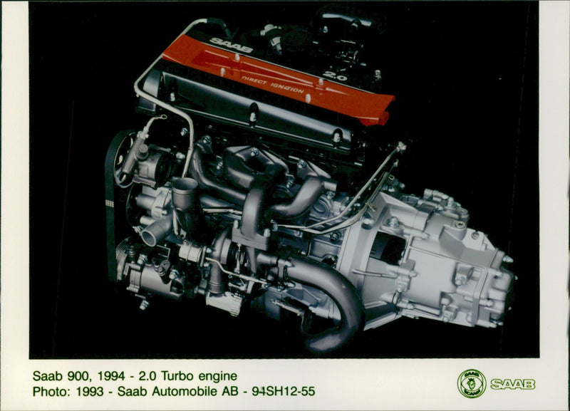 1994 Saab 900 - Vintage Photograph