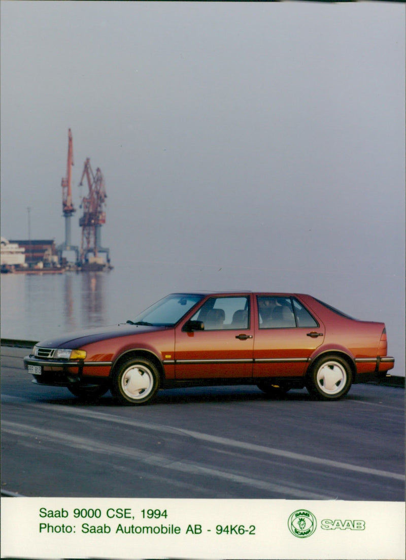 1994 Saab 9000 CSE - Vintage Photograph
