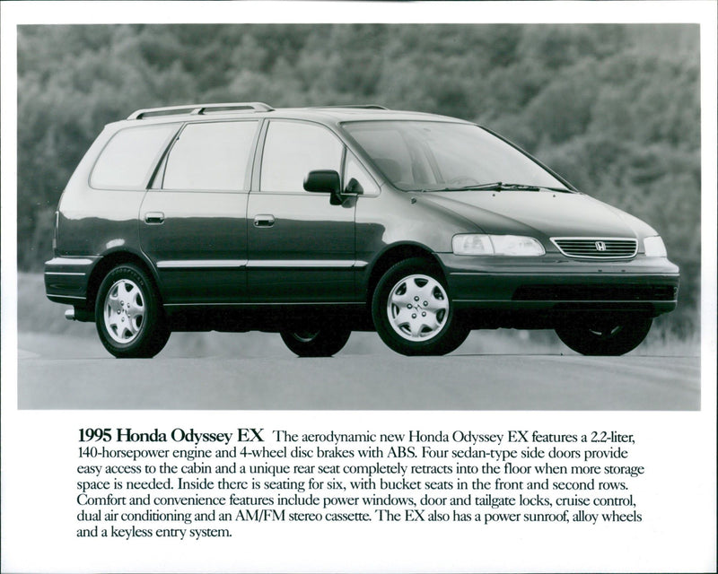 1995 Honda Odyssey EX - Vintage Photograph