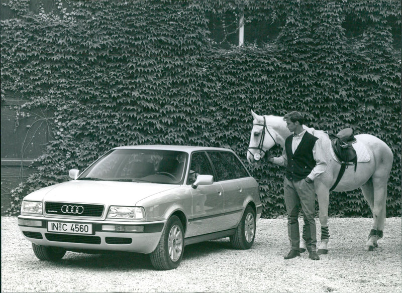 1992 Audi 80 - Vintage Photograph