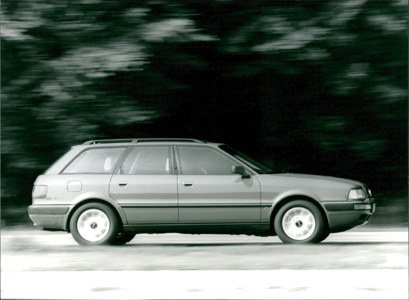 1992 Audi 80 - Vintage Photograph