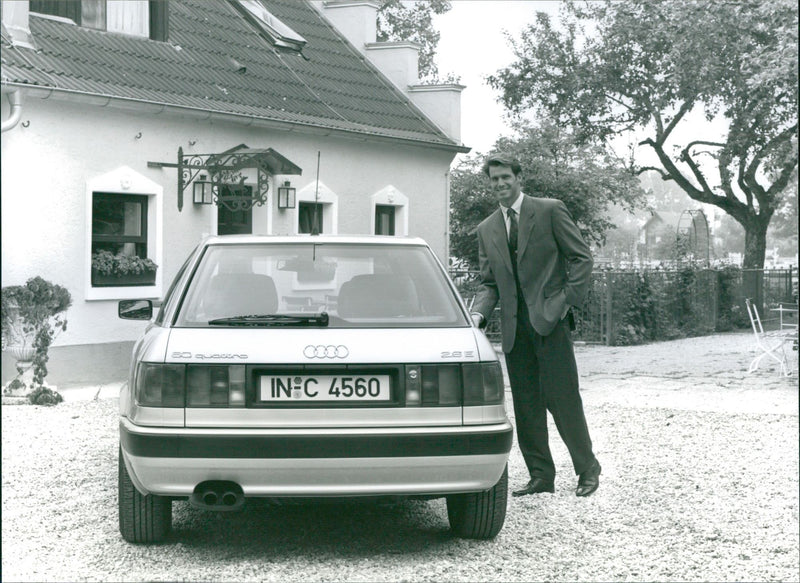 1992 Audi 80 - Vintage Photograph