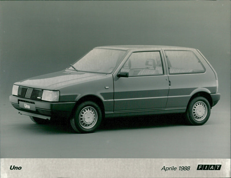 1988 Fiat Uno - Vintage Photograph