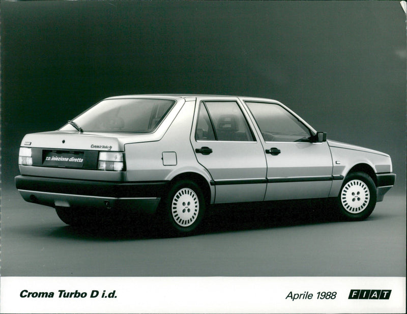 1988 Fiat Croma Turbo D - Vintage Photograph