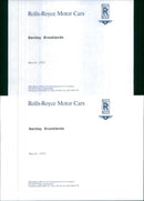 Rolls Royce Bentley Brooklands - Vintage Photograph