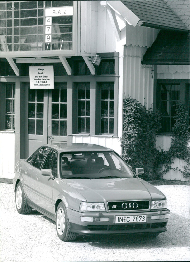 1993 Audi S2 - Vintage Photograph