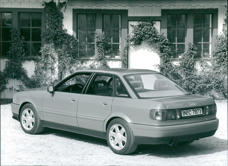 1993 Audi S2 - Vintage Photograph