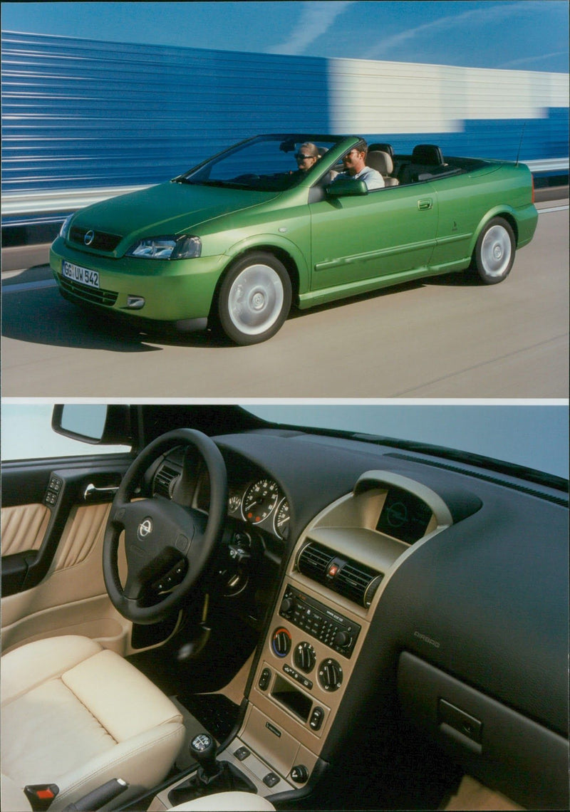 2001 Opel Astra Cabrio - Vintage Photograph