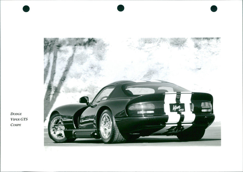 1994 Chrysler Dodge Viper - Vintage Photograph