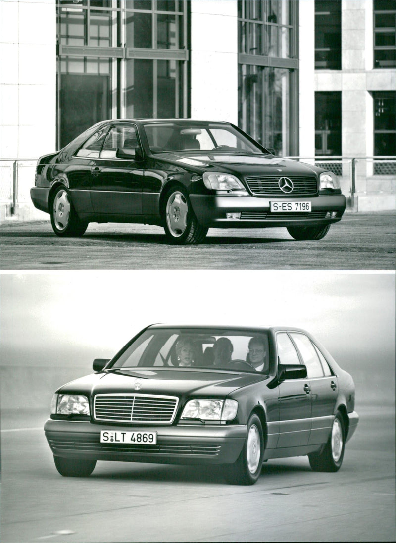 Mercedes-Benz S420 Coupé - Vintage Photograph