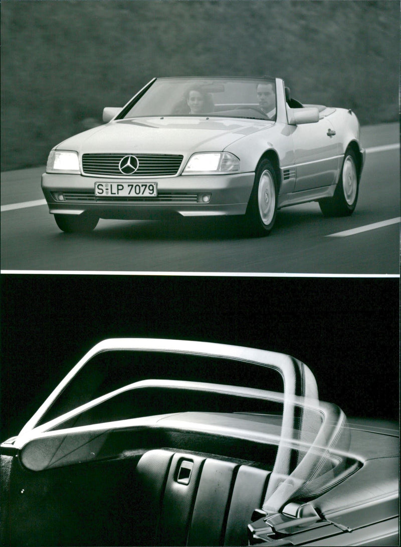 Mercedes-Benz SL Convertible - Vintage Photograph