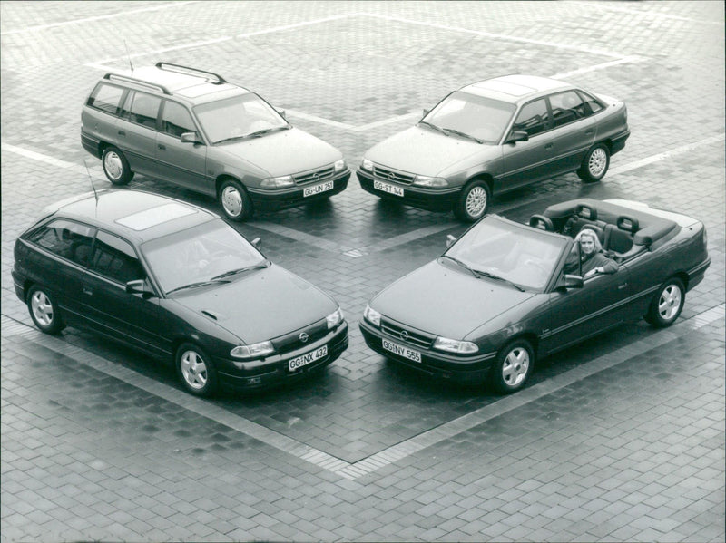 1993 Opel Astra - Vintage Photograph
