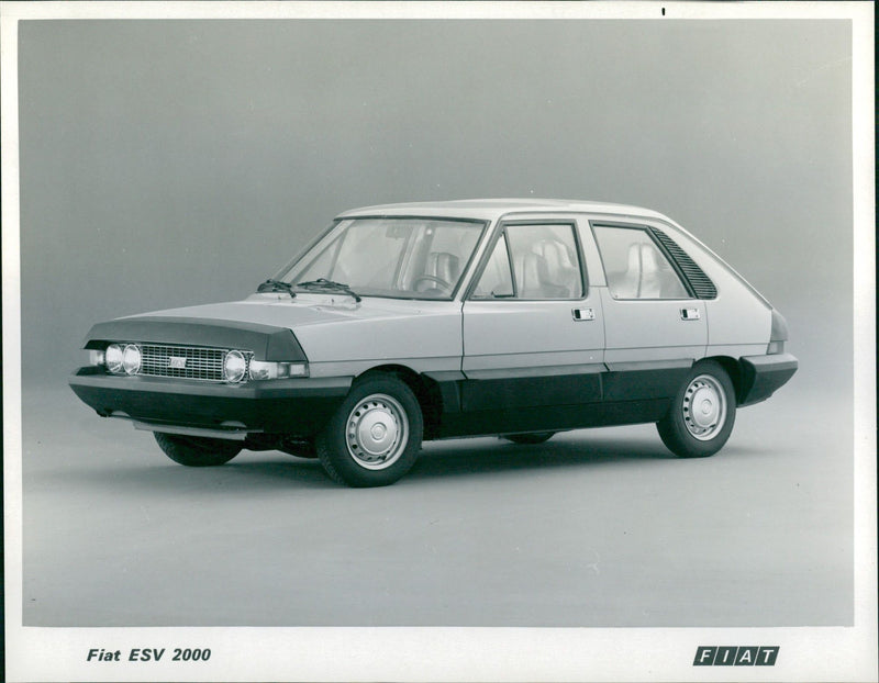 Fiat ESV 2000. - Vintage Photograph