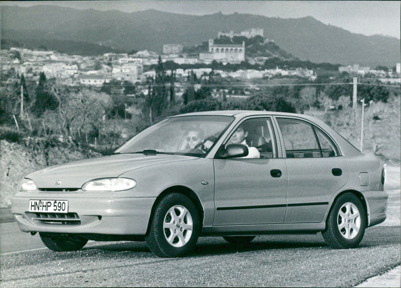1995 Hyundai Accent - Vintage Photograph