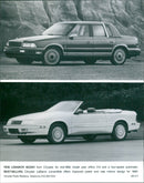 1990 Chrysler LeBaron Sedan and 1990 Chrysler LeBaron Convertible - Vintage Photograph