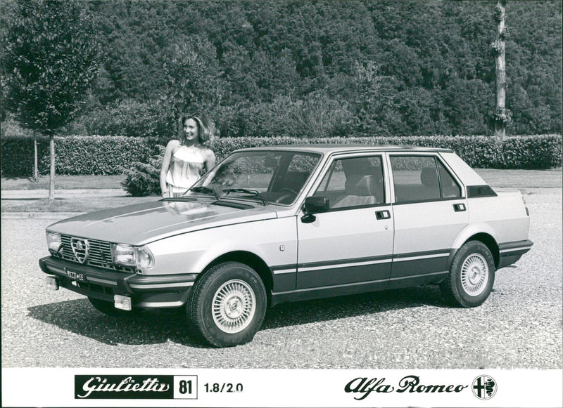 1981 Alfa Romeo Giulietta - Vintage Photograph
