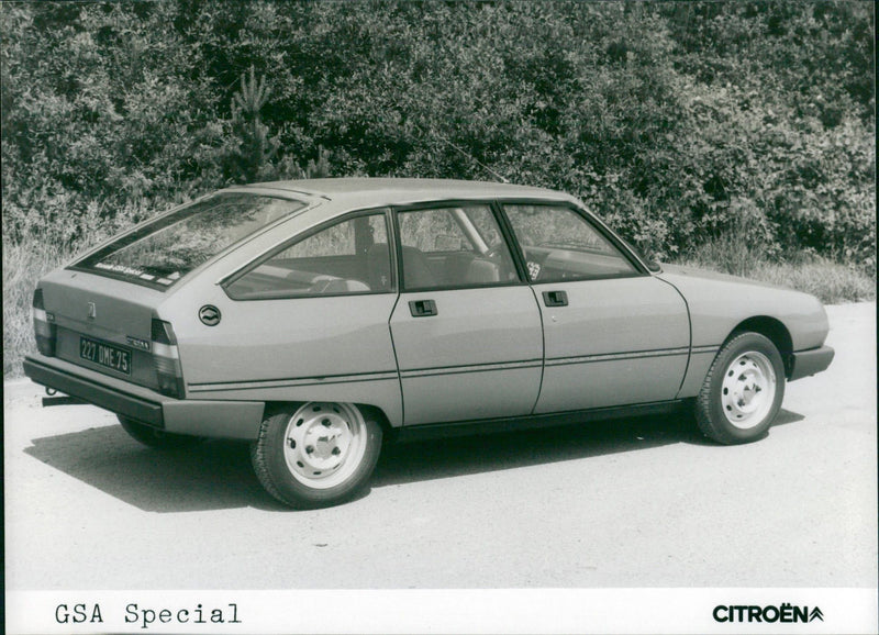 1982 Citroen GSA Special - Vintage Photograph