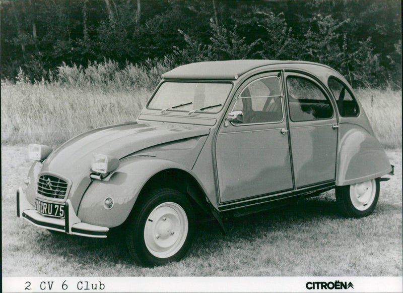 1982 Citroen 2CV6 Club - Vintage Photograph