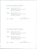 1981 Renault Trafic T 80O and 1981 Renault Master T 30 D - Vintage Photograph