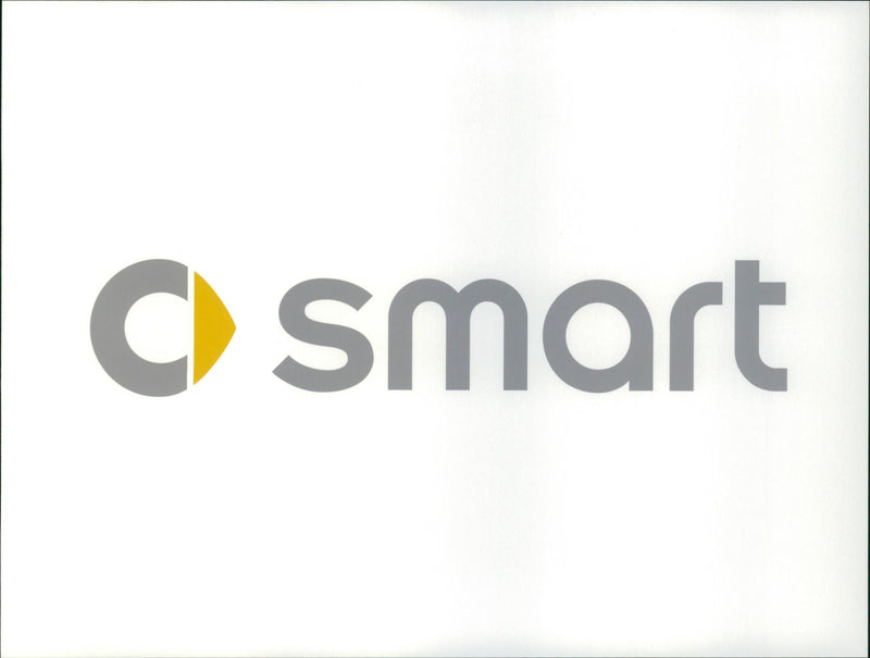2002 Smart Company Logo - Vintage Photograph