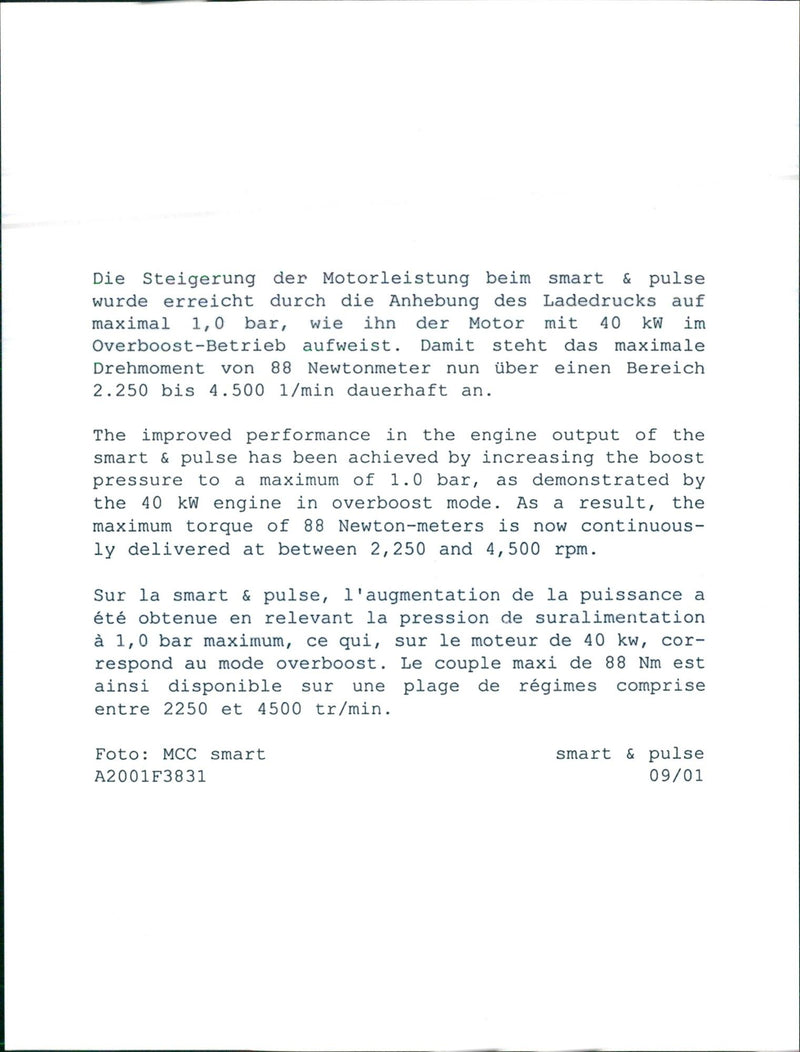 2001 Smart & Pulse - Vintage Photograph