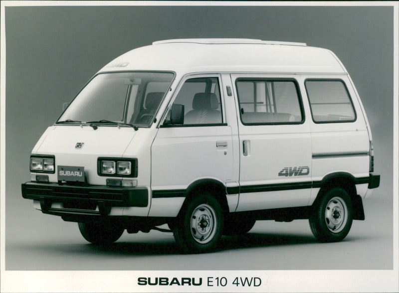 Subaru E10 - Vintage Photograph