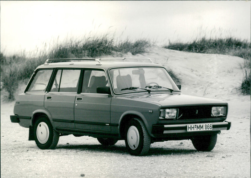 Lada Nova Kombi - Vintage Photograph
