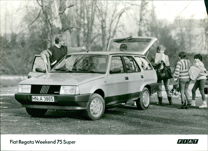 Fiat Regata Weekend 75 Super - Vintage Photograph