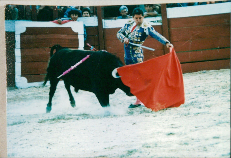 Orlando Rivera, Bullfighter - Vintage Photograph