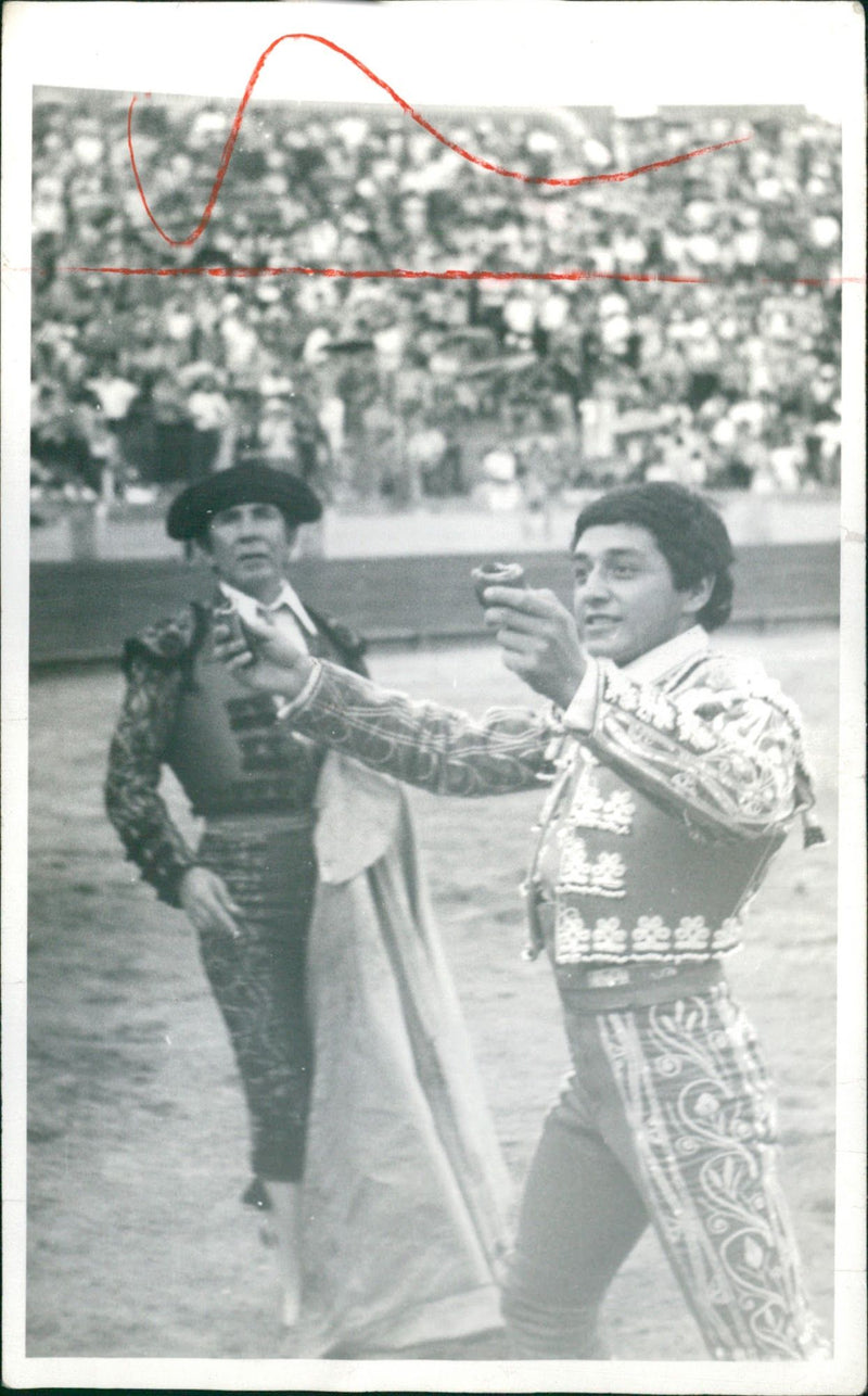 Carlos Vargas, Bullfighter - Vintage Photograph