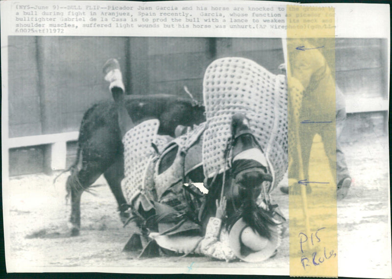 Juan Garcia, Bullfighter - Vintage Photograph