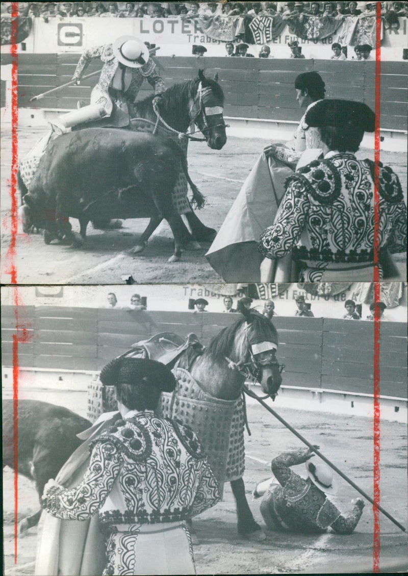 Bullfighter - Vintage Photograph