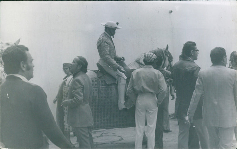 Bullfighter - Vintage Photograph