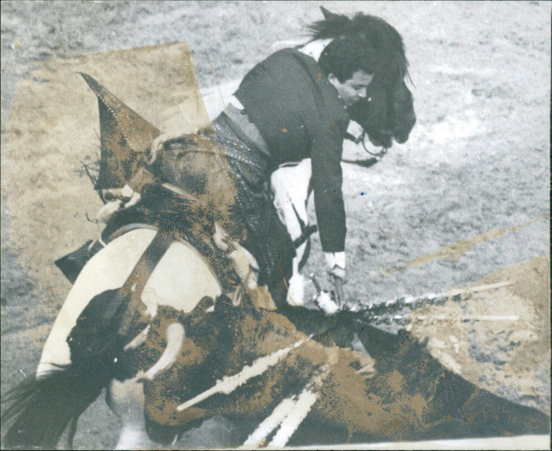 Luis Guillermo Echeverri, Bullfighter - Vintage Photograph