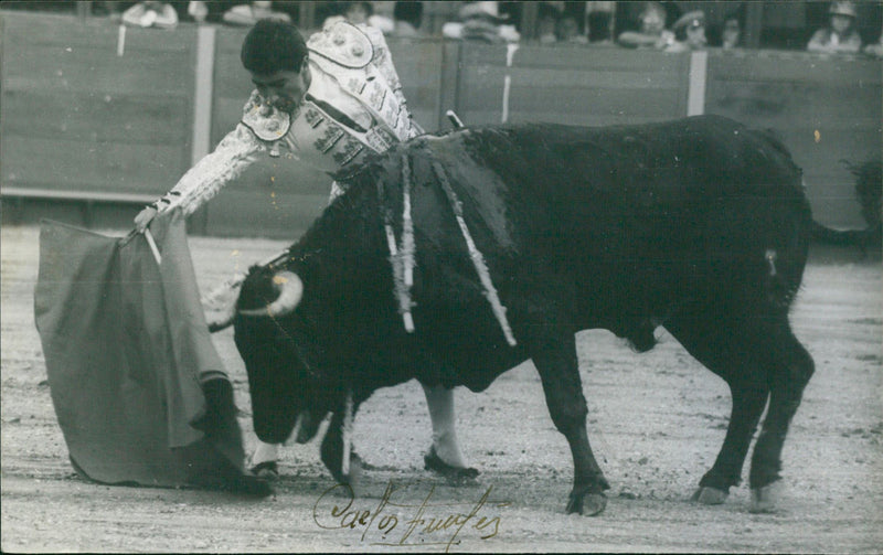 Carlos Fuentes - Vintage Photograph