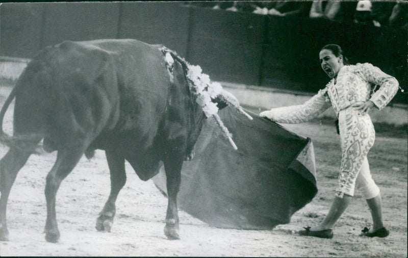 Maribel Atienza (bullfighter) - Vintage Photograph