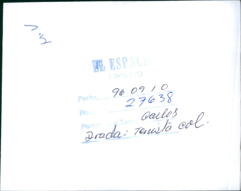 Carlos Drada - Vintage Photograph