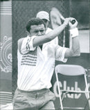 Tennis player Carlos Drada - Vintage Photograph