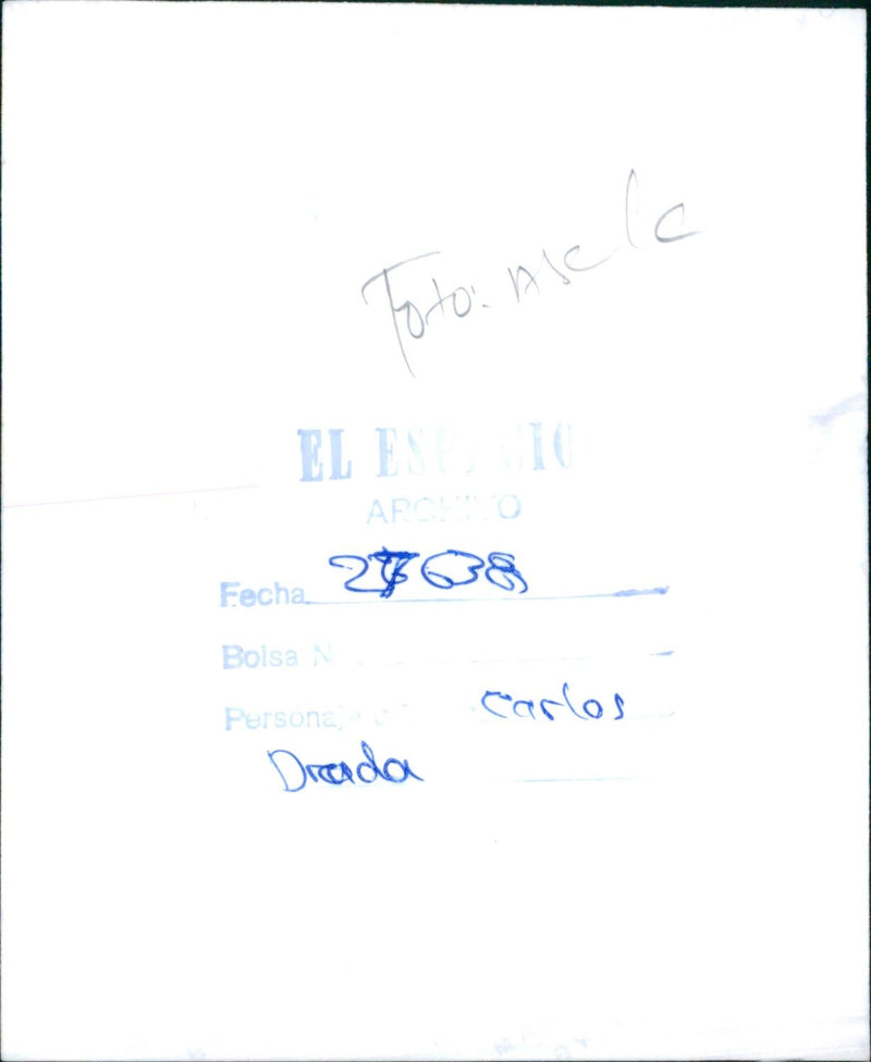 Carlos Drada - Vintage Photograph