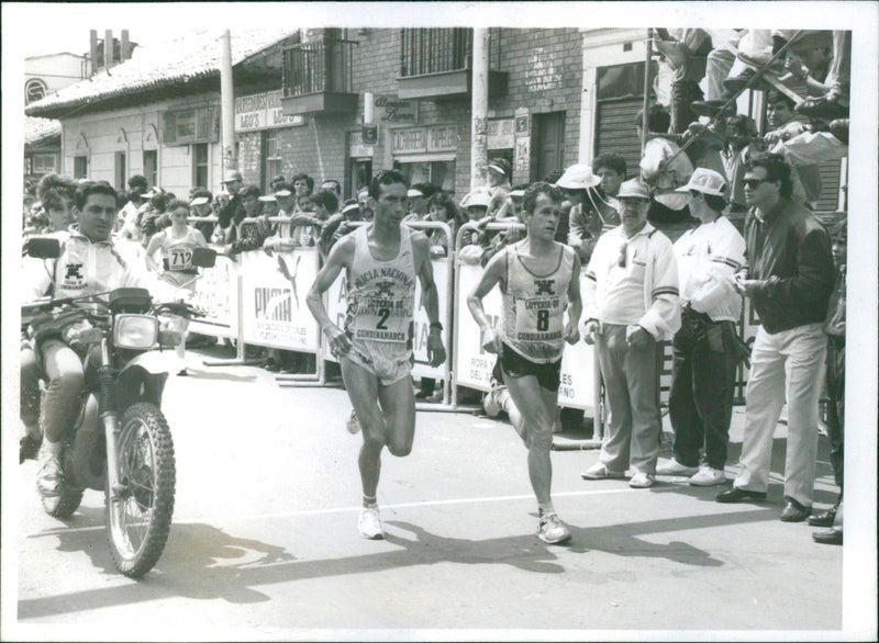 Favorite runner Humberto Antonio - Vintage Photograph