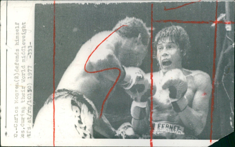 Carlos Monzon - Vintage Photograph